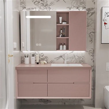 Laadukas Vanity-vanerikylpyhuonekaappi